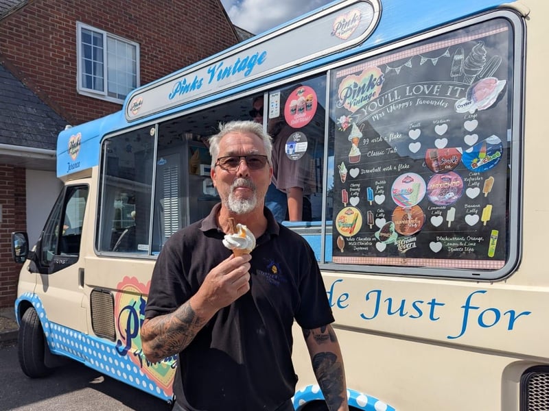 Residents, staff, families, the local GP surgery and visiting contractors all enjoyed a fantastic treat