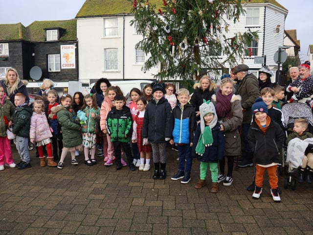 Hastings Winkle Club's Children's Christmas Party 2023. Photo by Andrew Clifton