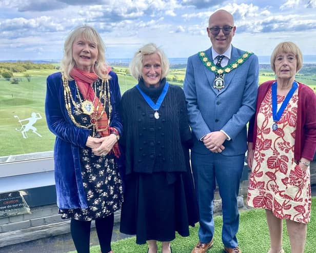 The Mayors of Brighton and Polegate with members of the Sussex Mayors Association.