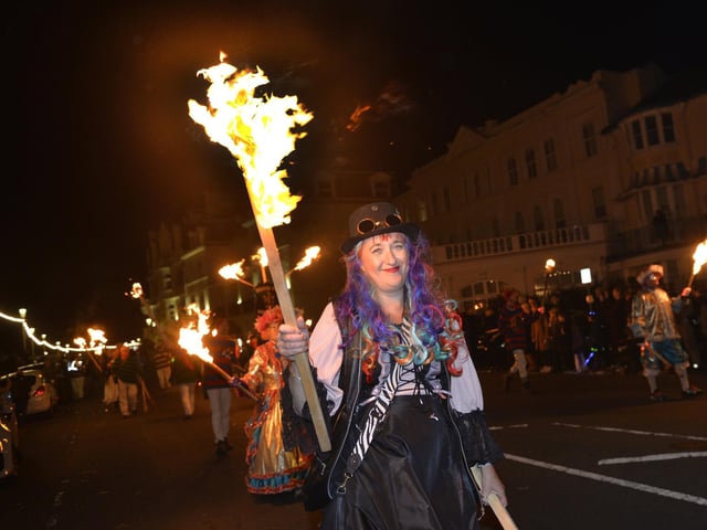 Eastbourne Bonfire Procession 2024 (Photo by Jon Rigby)