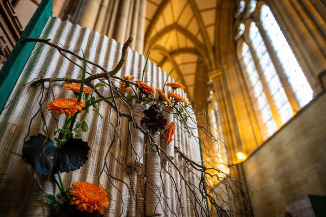 Sense of Place Flower Festival is celebrating the completion of Lancing College Chapel