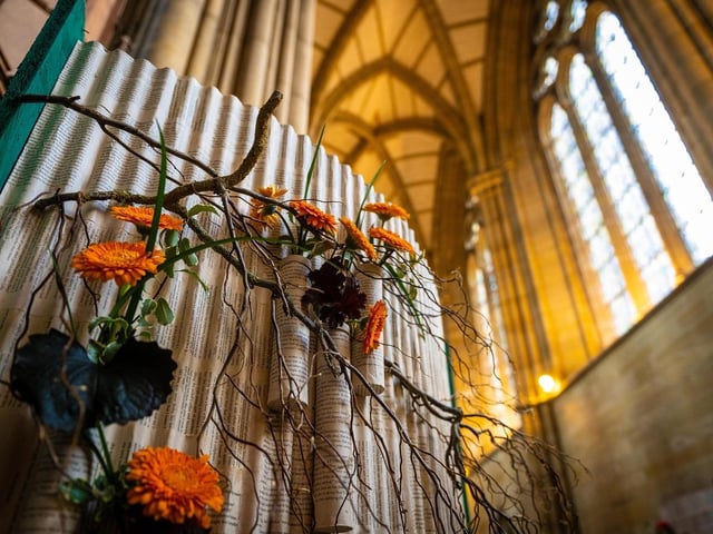 Sense of Place Flower Festival is celebrating the completion of Lancing College Chapel