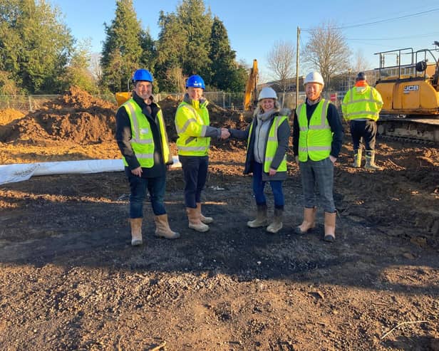 Housing association Aster Group has started construction on 34 new affordable homes in Petworth.