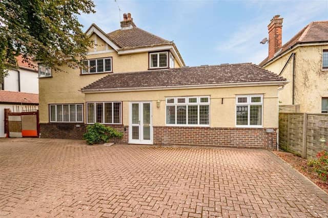 This five-bedroom house with 147ft west-facing garden has come on the market in Worthing priced at £695,000