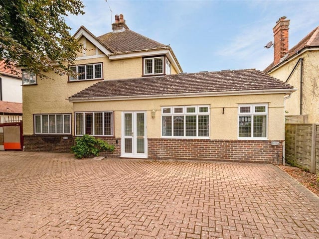 This five-bedroom house with 147ft west-facing garden has come on the market in Worthing priced at £695,000