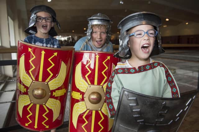Youngsters can enjoy some half term fun at Fishbourne Roman Palace