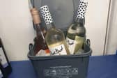 Wendy Taylor is using her caddy as a wine cooler. Photo: contributed