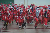 Bexhill Lions' Santa Dash & Santa Paws 2025. Pic Justin L.