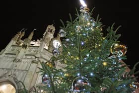 Chichester Christmas tree lights switch-on details