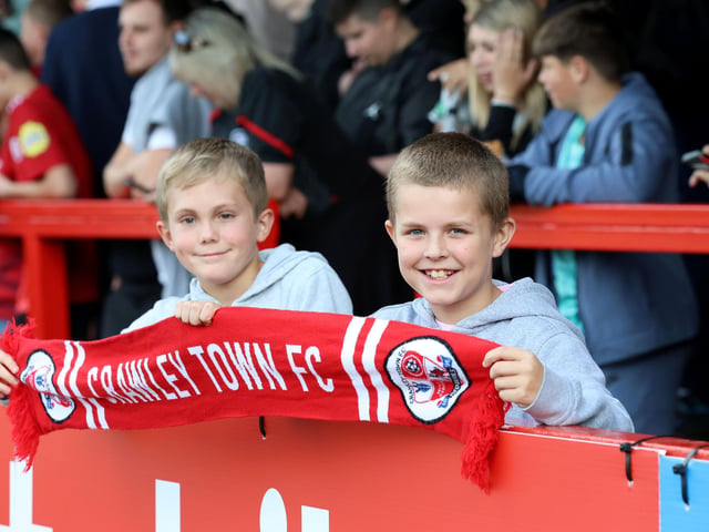 Crawley Town drew 1-1 with Stockport County in their League One encounter at the Broadfield Stadium. Stephen Lawrence/Telephoto Images was there to catch the action