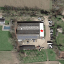 The application, submitted by Mr and Mrs T Simmonds, relates to Nyetimber Farm in Gay Street, West Sussex, RH20 2HH. (An aerial photograph identifying the subject building: South Eastern Planning Services Limited)