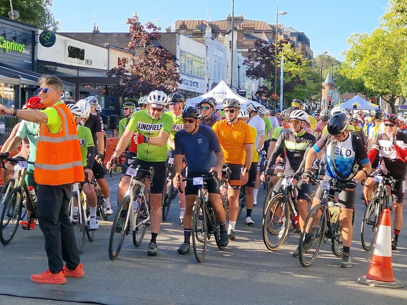 Riders set off