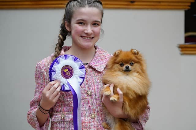 A Horsham 15-year-old is competing in the world’s greatest dog show this weekend with her beloved Sheepdog and Pomeranian.