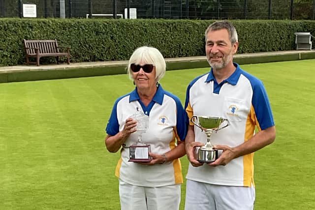 Lesley Grogan and Richard Bourne - Victrix and Victor Ladorum winners