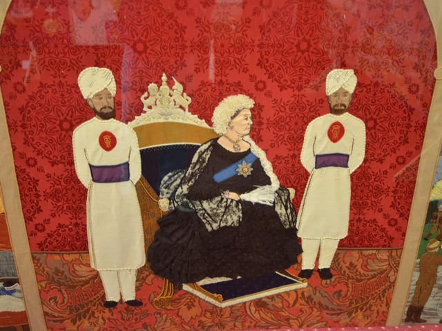 The Hastings Embroidery is on display at the town hall Thursdays-Mondays 10-4 until Sunday, Nov 1.