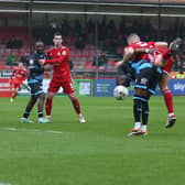 Action from Crawley Town's win over Forest Green. Picture: Natalie Mayhew/Butterfly Football