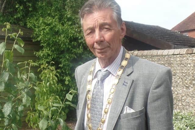Mayor of Hailsham Cllr Paul Holbrook
