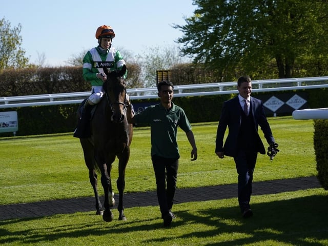 The sun came out for Goodwood Racecourse's first Saturday fixture of 2024