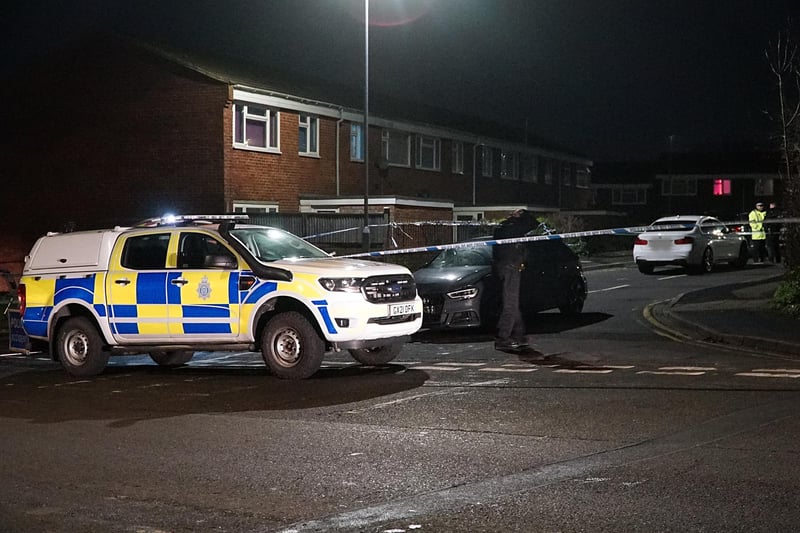 Pictures: Man arrested and child taken to hospital following Eastbourne ...
