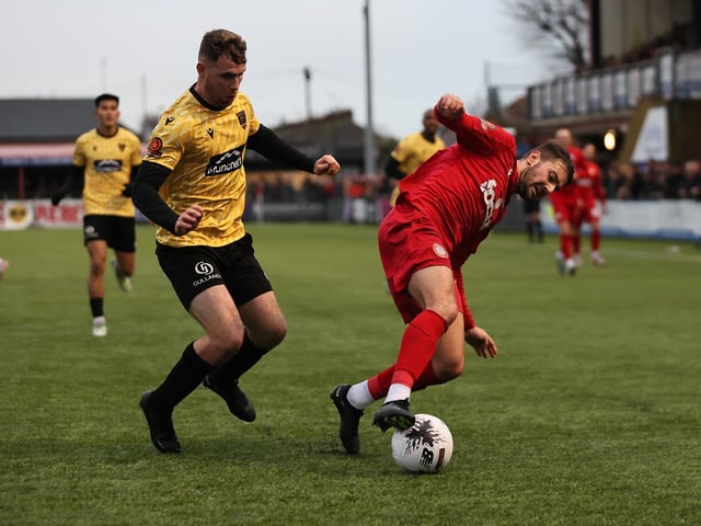 Worthing produced a brilliant display to beat Maidstone United 5-1 at Woodside Road. Photographer Mike Gunn was there to catch the action