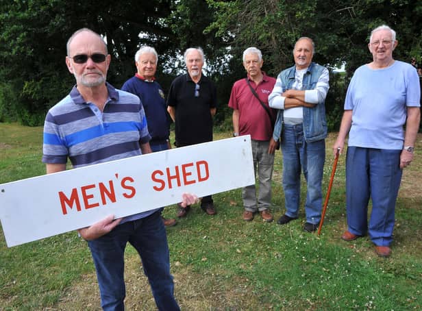 Billingshurst volunteers hoping to set up a men's shed in Station Road Gardens are frustrated Horsham District Council is considering refusing their application on water neutrality grounds. Pic S Robards SR2207061
