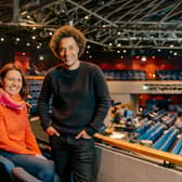 Chichester Festival Theatre's Kathy Bourne (Executive Director) & Justin Audibert (Artistic Director). Photo Peter Flude
