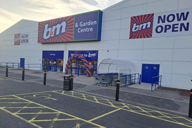 B&M's opening in Eastbourne