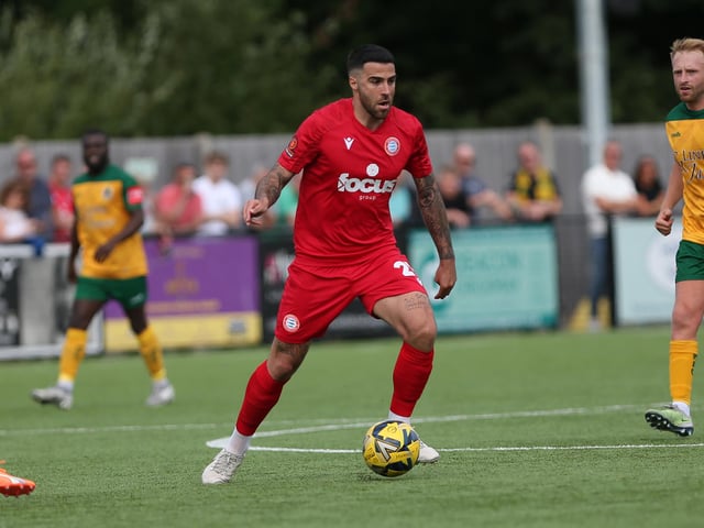 Action from Worthing FC's 3-0 friendly win at Horsham
