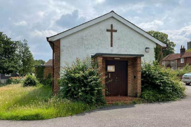 Developers want to demolish St Crispin's Church in Pulborough and replace it with six houses. Photo contributed