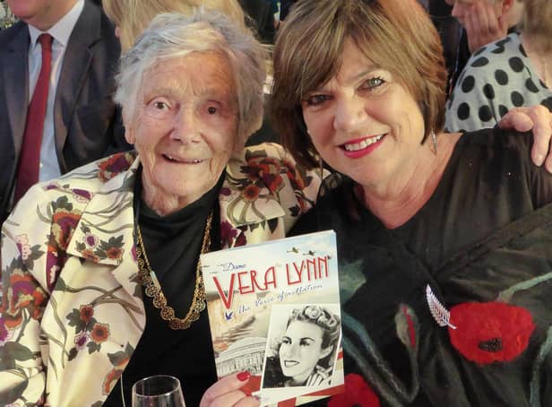 Dr June Goodfield and Vicki Lee at the Royal Albert Hall in January 2020