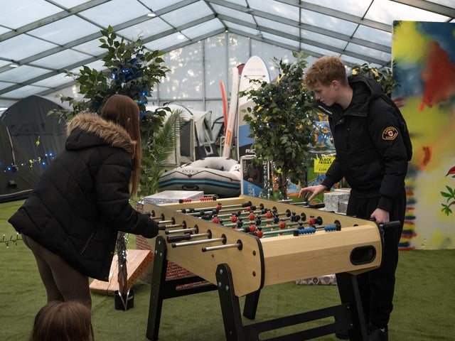A festive mini golf and games extravaganza is being held in Horsham from now until December 24