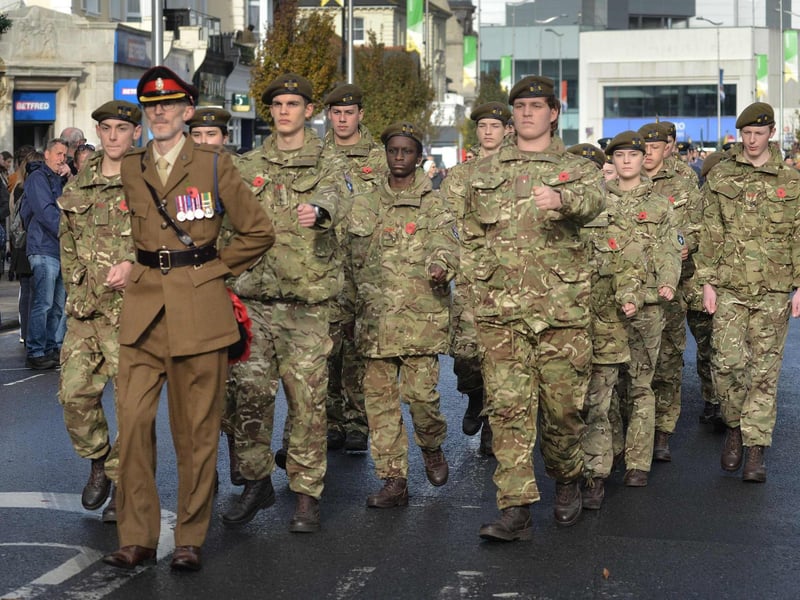 Eastbourne Remembrance Sunday on November 9 2025.