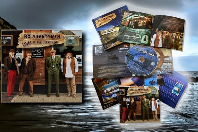 RX Shantymen's CD will help support Hastings lifeboat.