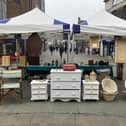 A new antiques and collectibles market opened in Horsham today (May 2) and will be operating every Thursday in the town centre