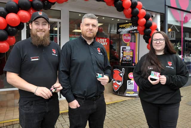 A new Totally Wicked vaping store has opened in Burgess Hill