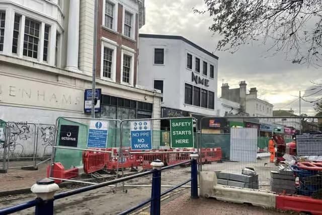 Pedestrianisation works on Eastbourne road 'to be completed by end of the ...