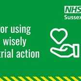NHS Sussex is thanks the public for their support