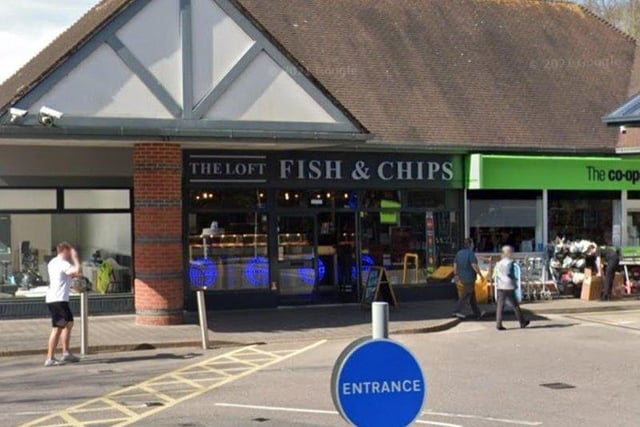 The Loft Fish and Chips, Unit 1 Summersdale Retail Park Lavant Road, Chichester PO19 5RD England+44 1243 776156 (credit Google Images)