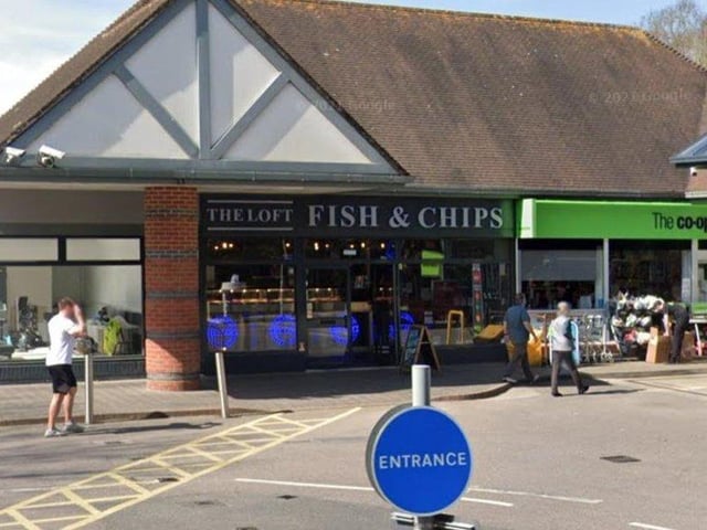 The Loft Fish and Chips, Unit 1 Summersdale Retail Park Lavant Road, Chichester PO19 5RD England+44 1243 776156 (credit Google Images)