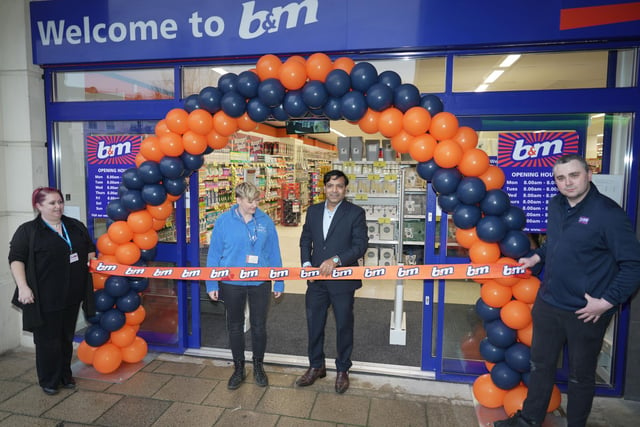 The new B&M store in Worthing was officially opened at 8am on Wednesday, February 21, with many of the former Wilko staff there ready to serve customers