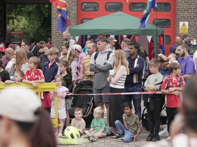 West Sussex Fire & Rescue Service held an open day at a Crawley fire station on Saturday (July 26).