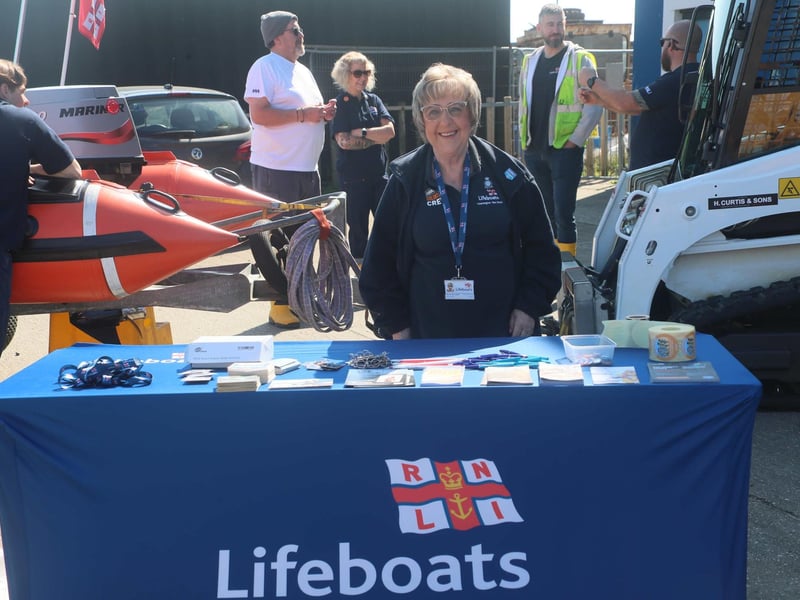 Hastings Lifeboat Station open day on April 27 2025. Photo Roberts Photographic