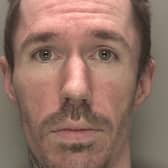 Jonathan Hanscombe, 35, had been serving a custodial sentence for assault, and has breached the terms of his release on licence, police have reported. Picture: Sussex Police