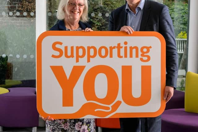 Gary Shipton and Eileen Lintill launch the campaign