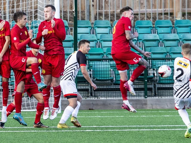 Newhaven went out of the FA Vase in the second round on Saturday, losing 4-1 to Deal Town. Photographer Paul Trunfull was there to catch the action.