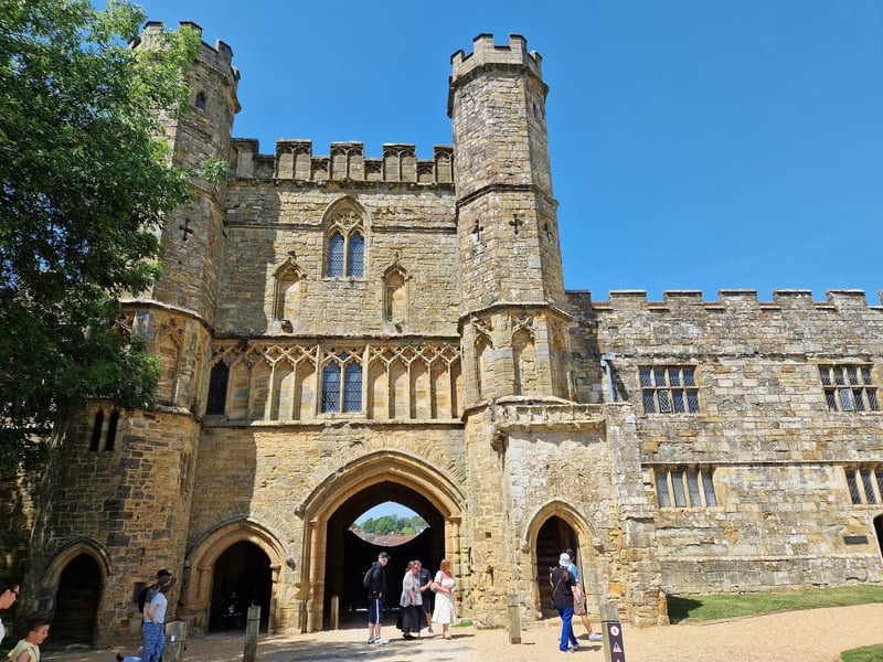 My family visited the real life location of the Battle of Hastings