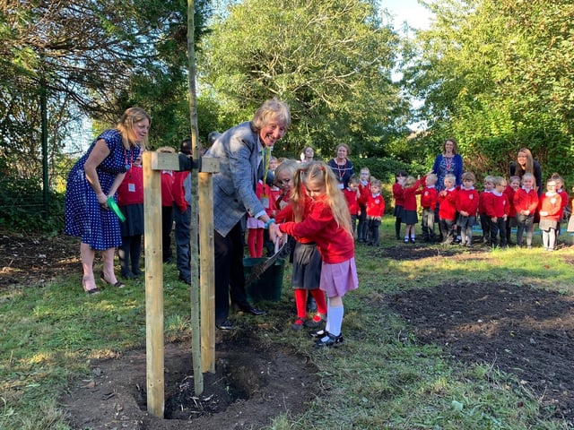 It was one of 70 city schools from across the United Kingdom specially chosen to help kickstart the campaign in the Autumn of 2021