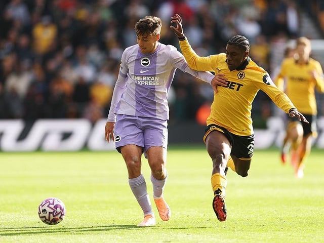 Credited with the assist for the goal after he leapt for De Cuyper's cross, alongside Van Hecke, and got the first touch. Hopefully we will see more of him in an Albion shirt.