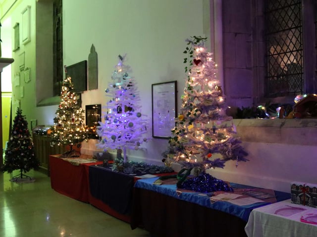 St Clements Church Christmas Tree Festival