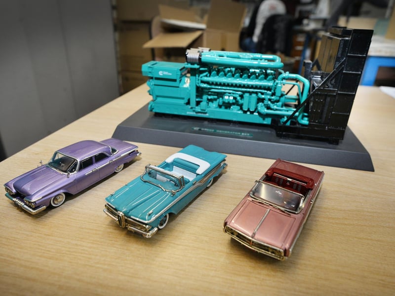 Scale Model Technical Services Ltd in St Leonards celebrates its 40th anniversary.